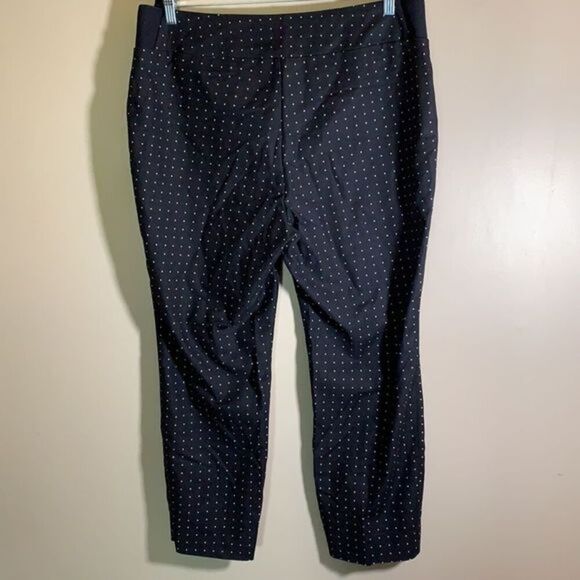 Investments Black & White Polkadot Stretchy Pants - Picture 2 of 4